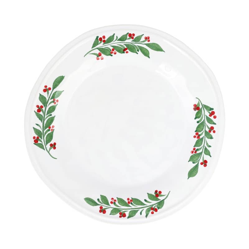 viva by VIETRI Aria Holiday Dinner Plate