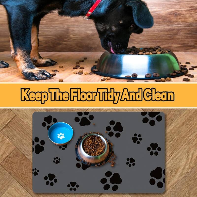 18"×30" Dog Food Mat-Absorbent Dog Mat