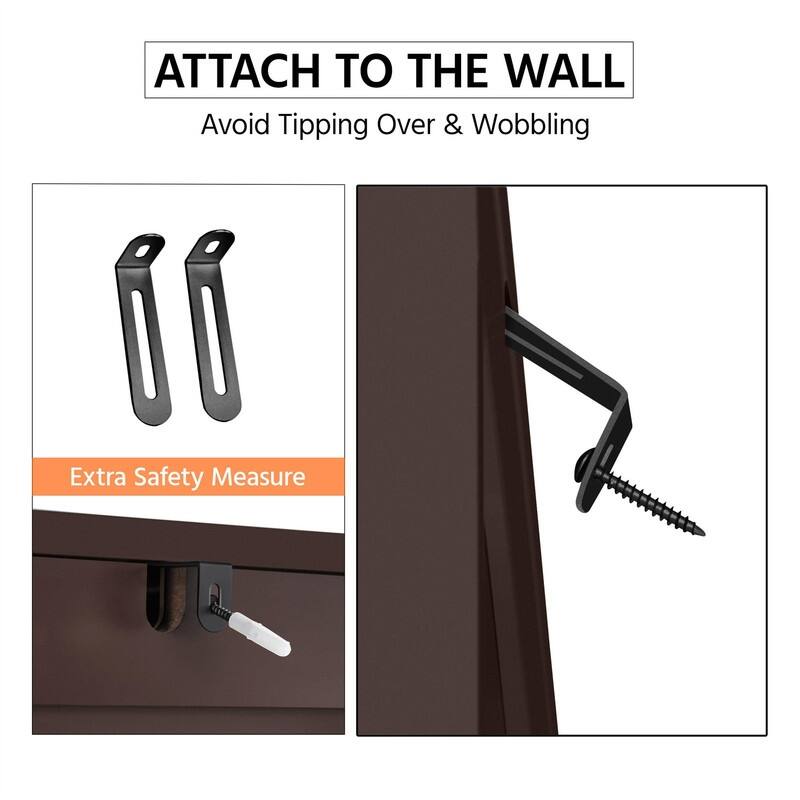 Over the Toilet Storage Cabinet - 9"D x 24.5"W x 66"H