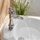 preview thumbnail 24 of 36, Vibrantbath Waterfall Bathroom Sink Faucets Deck Mount Lavatory