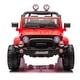 preview thumbnail 71 of 78, Licensed 12V Electric Ride On Car for Kids, 2WD with Bluetooth & LED Lights
