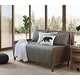 preview thumbnail 1 of 5, Eddie Bauer Troutdale Solid Cotton Green 4 Piece Daybed Set