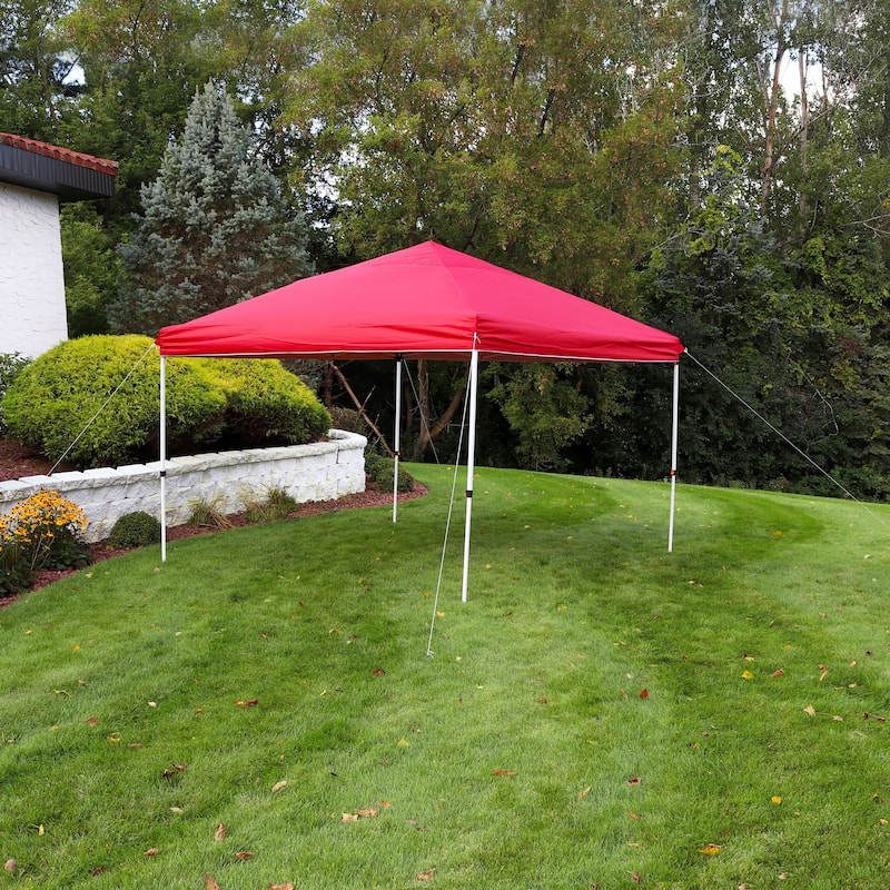 Sunnydaze Standard Pop Up Canopy with Carry Bag