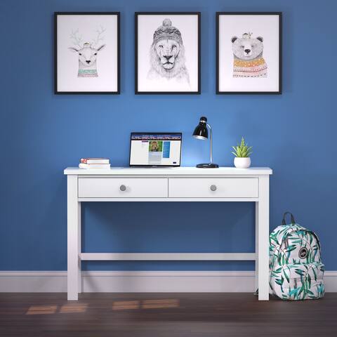 Child Craft Harmony Kids Writing Desk with Two Drawers
