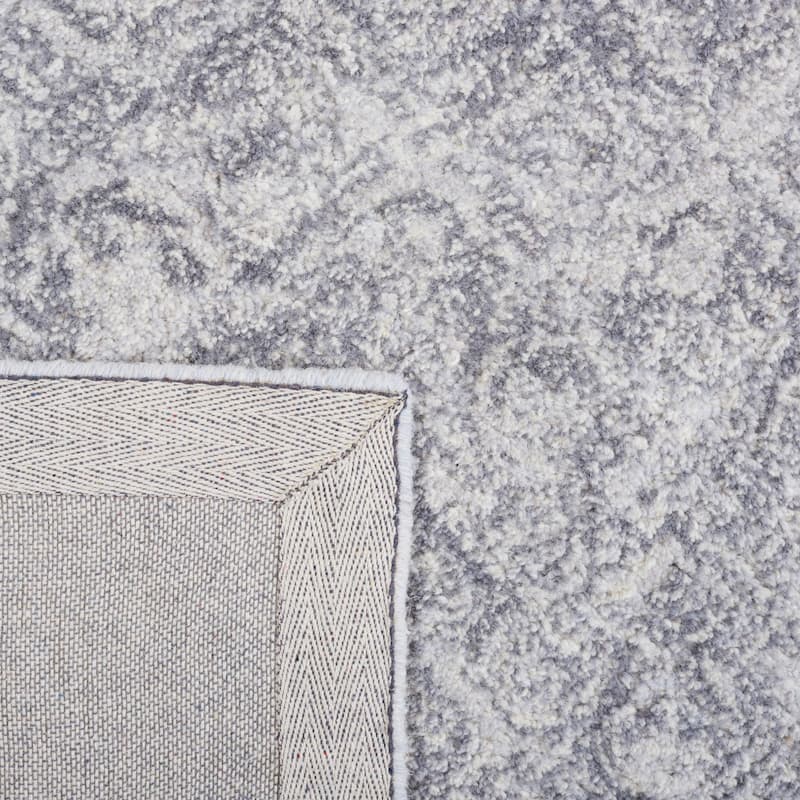 SAFAVIEH Handmade Marquee Hasime Modern Wool Rug - 3' x 5' - Grey - Rectangle