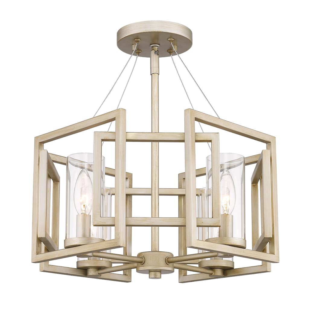 Golden Lighting Marco Semi-Flush Light Fixture