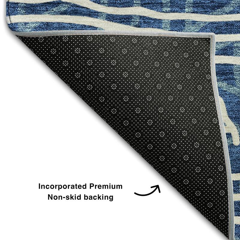 Premium Washable Super Soft Geo Mayfield Rug