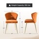 preview thumbnail 23 of 88, Barbara Contemporary Upholstered Side Chair with Small Base Set of 2 by HULALA HOME
