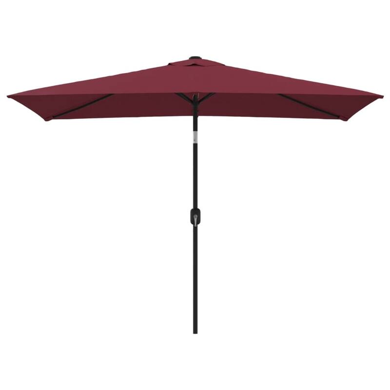 vidaXL Outdoor Umbrella Parasol Patio Sunshade Tilting System Sun Shelter