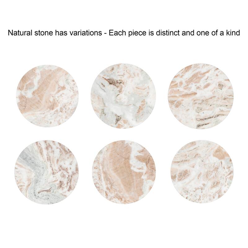 Kate and Laurel Tira Round Side Table