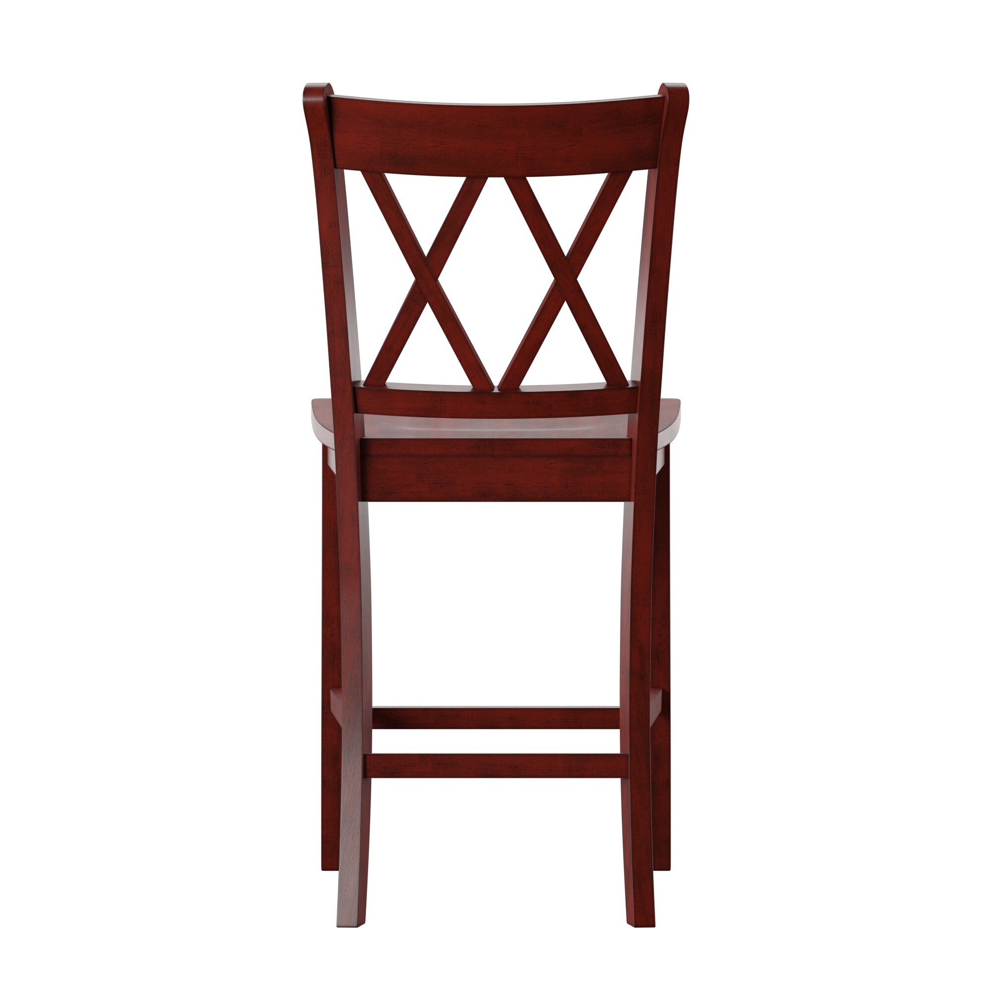Eleanor double x store back counter stool