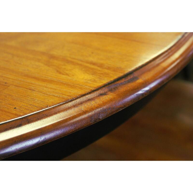 Extendable Dining Set - 66" Oval Table with 4 Chairs - Black Cherry Wood Pedestal Dining Room Set
