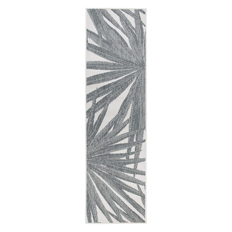 World Rug Gallery Tropical Nature Inspired Indoor/Outdoor Area Rug