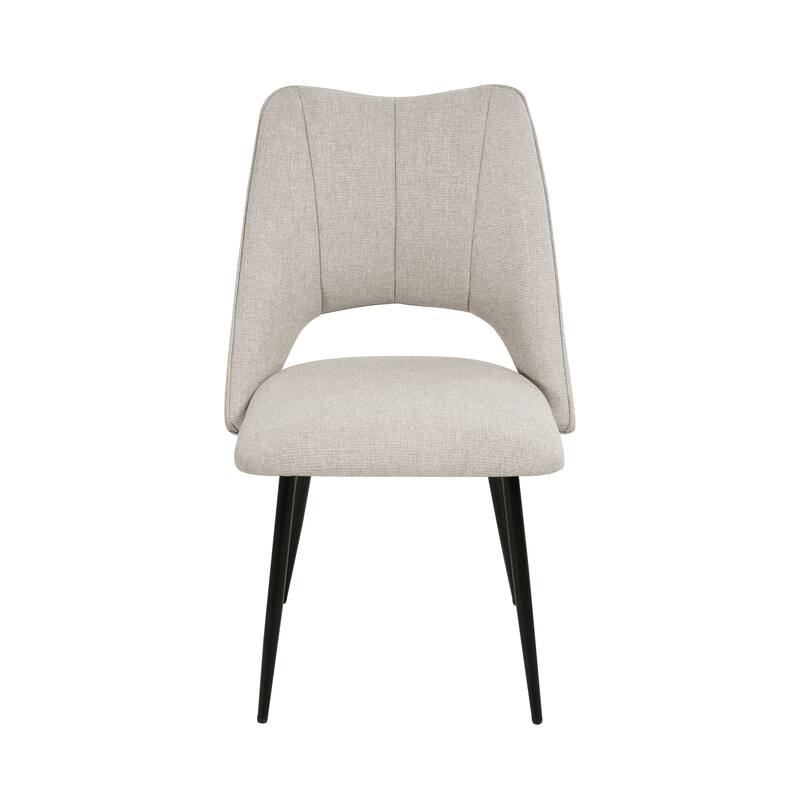 4-Chair Set Combination, Modern and Simple, With High Resilience Filling, Metal Legs, Adjustable Feet