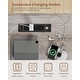 preview thumbnail 49 of 156, Farmhouse Executive L Shaped Desk Home Office Desk with Drawers and Storage Cabinet & Power Outlet