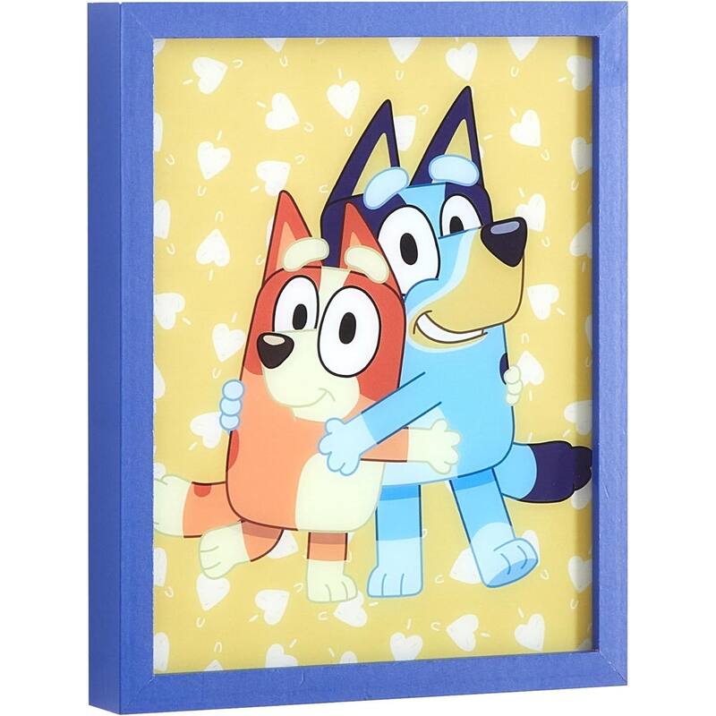 Bluey and Bingo LED Dual Wall Art