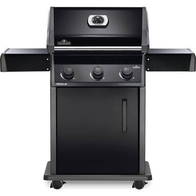 Napoleon Rogue 425 BBQ Grill, Black, Propane Gas - R425PK-1