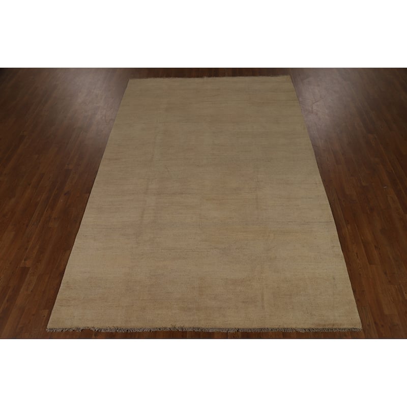 Gabbeh Oriental Area Rug Handmade Wool Carpet - 6'6" x 9'9"