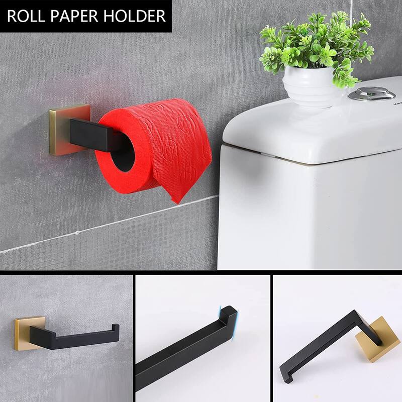 5 Pieces Bathroom Hardware Accessories Set On Sale Bed Bath