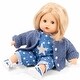 preview thumbnail 2 of 3, Gotz: Muffin: My Star - 13" Doll, Blue & White Star Denim Outfit, Sweater Toy