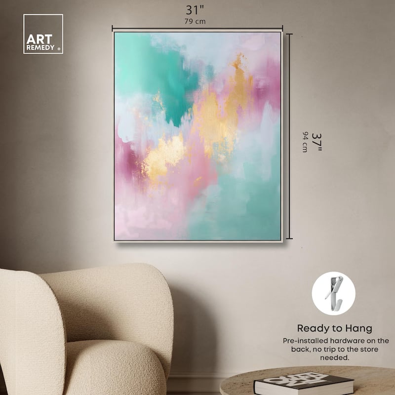 Pastel Dreams Mist Canvas by Art Remedy
