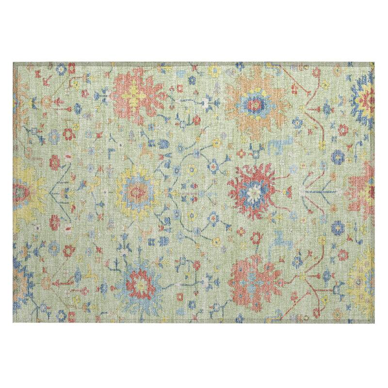 Machine Washable Indoor/ Outdoor Global Dillon Chantille Rug