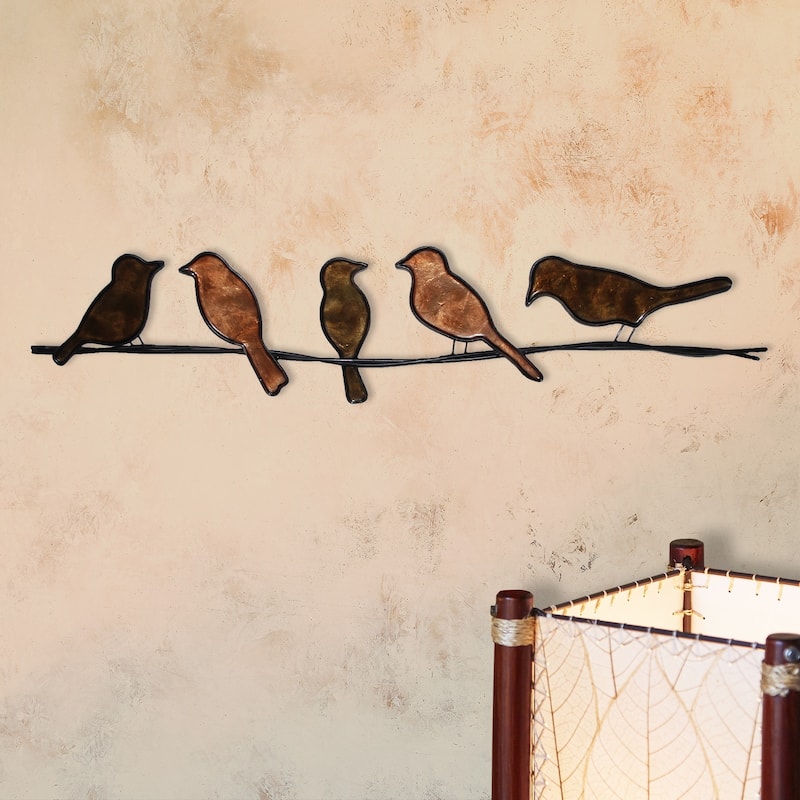 Birds On A Wire - 1 x 28.5 x 6