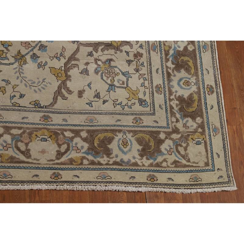 Tabriz Persian Area Rug Traditional Handmade Wool Carpet - 8'0"x 10'7"