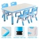 preview thumbnail 18 of 16, YUKOOL Kids Table and Chair Set - Adjustable Height, HDPE Material, Perfect for Ages 2-12