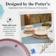 preview thumbnail 16 of 27, Portmeirion Set of 4 Potters Brushstroke Oatmeal Bowls - 6.5" (D) x 2" (H)