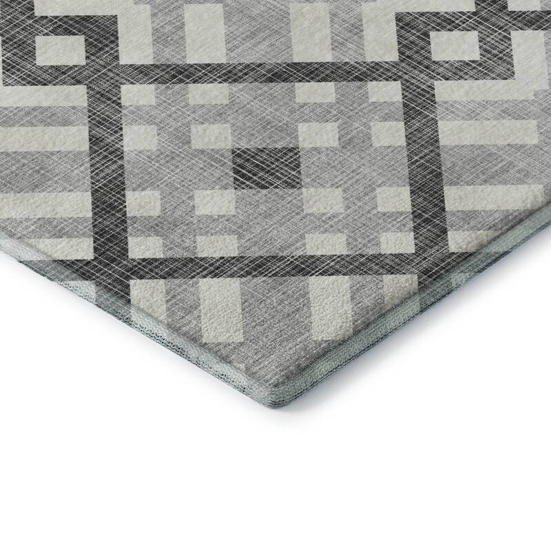 Premium Washable Super Soft Contemporary Geo Mayfield Rug