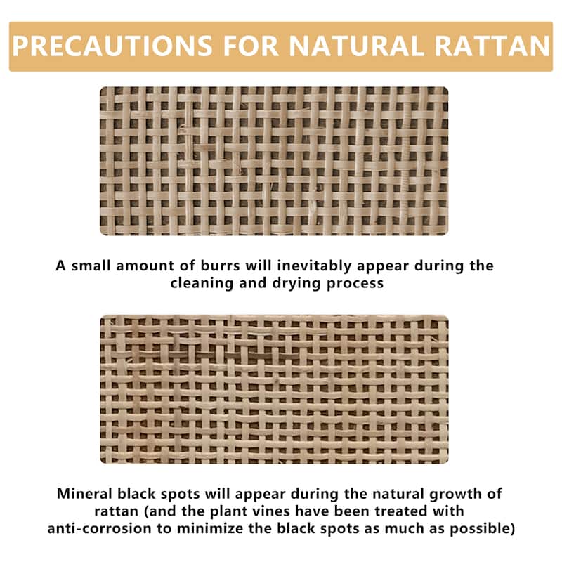 59.06"6-Drawers Rattan Storage Cabinet