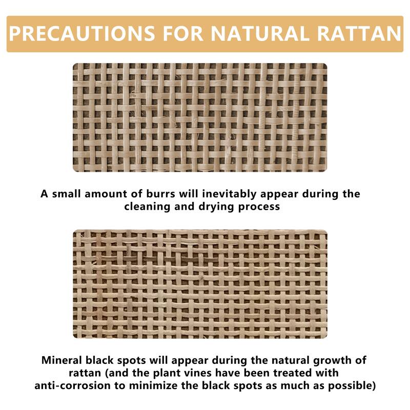 6-Drawers Rattan Storage Cabinet Rattan Drawer