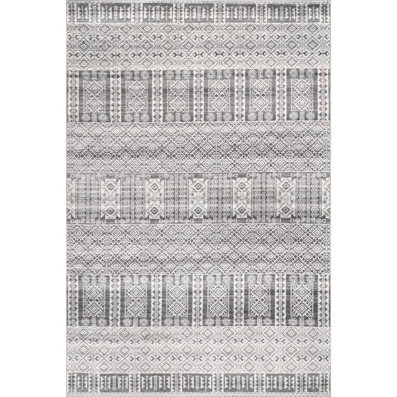 Nuloom Mabe Geometric Aztec Area Rug