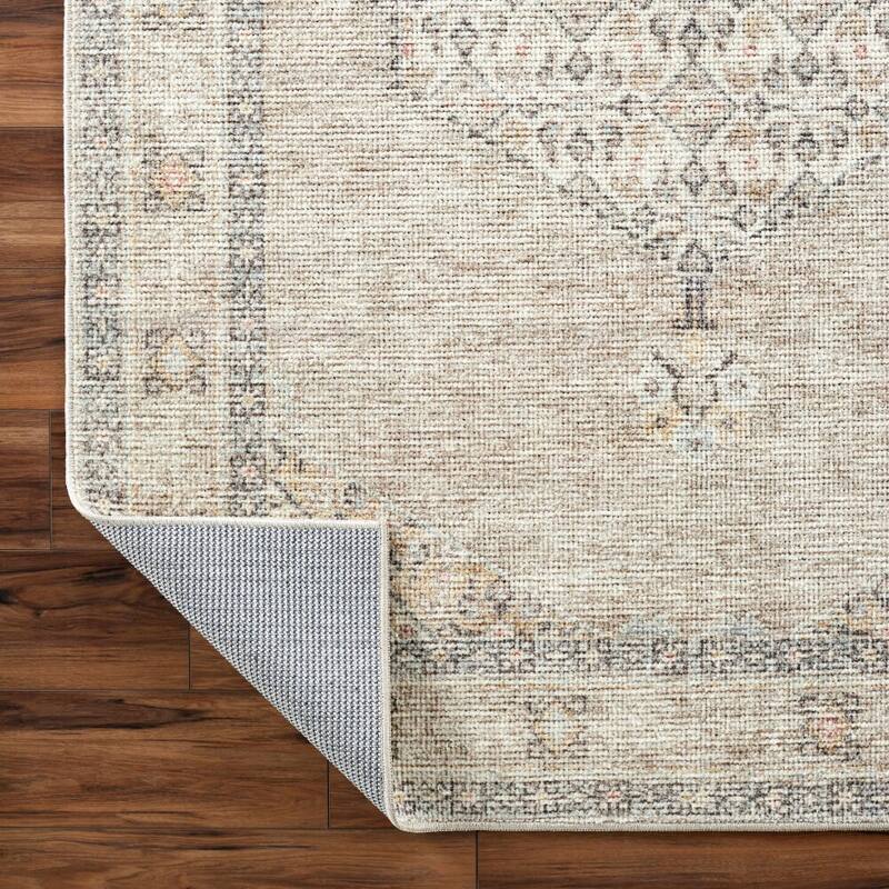 Livabliss Lila Updated Traditional Medallion Area Rug