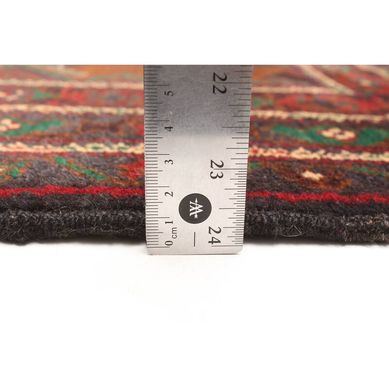 ECARPETGALLERY Hand-knotted Teimani Dark Grey Wool Rug - 3'8 x 6'6