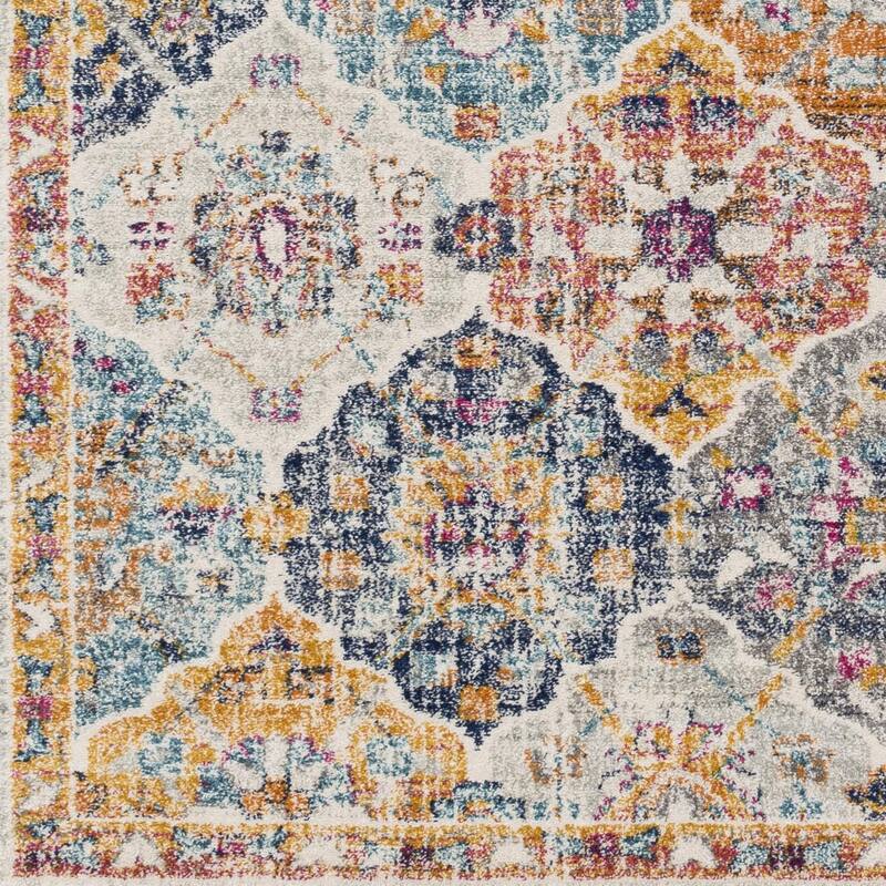 Livabliss Harput Transitional Medallion Area Rug