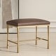 preview thumbnail 3 of 4, Uttermost Reform Gold Small Bench