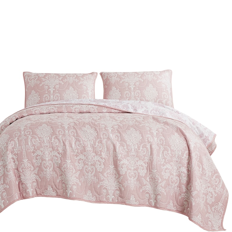 Eshe 3 Pieces matelasse coverlet
