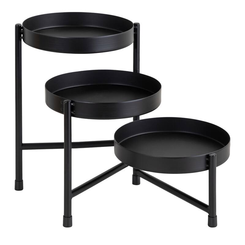 Kate and Laurel Finn Tiered Tabletop Planter - 7.25x7.25x10