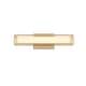 preview thumbnail 40 of 50, Remington LED Wall Sconce Satin Gold - 16"