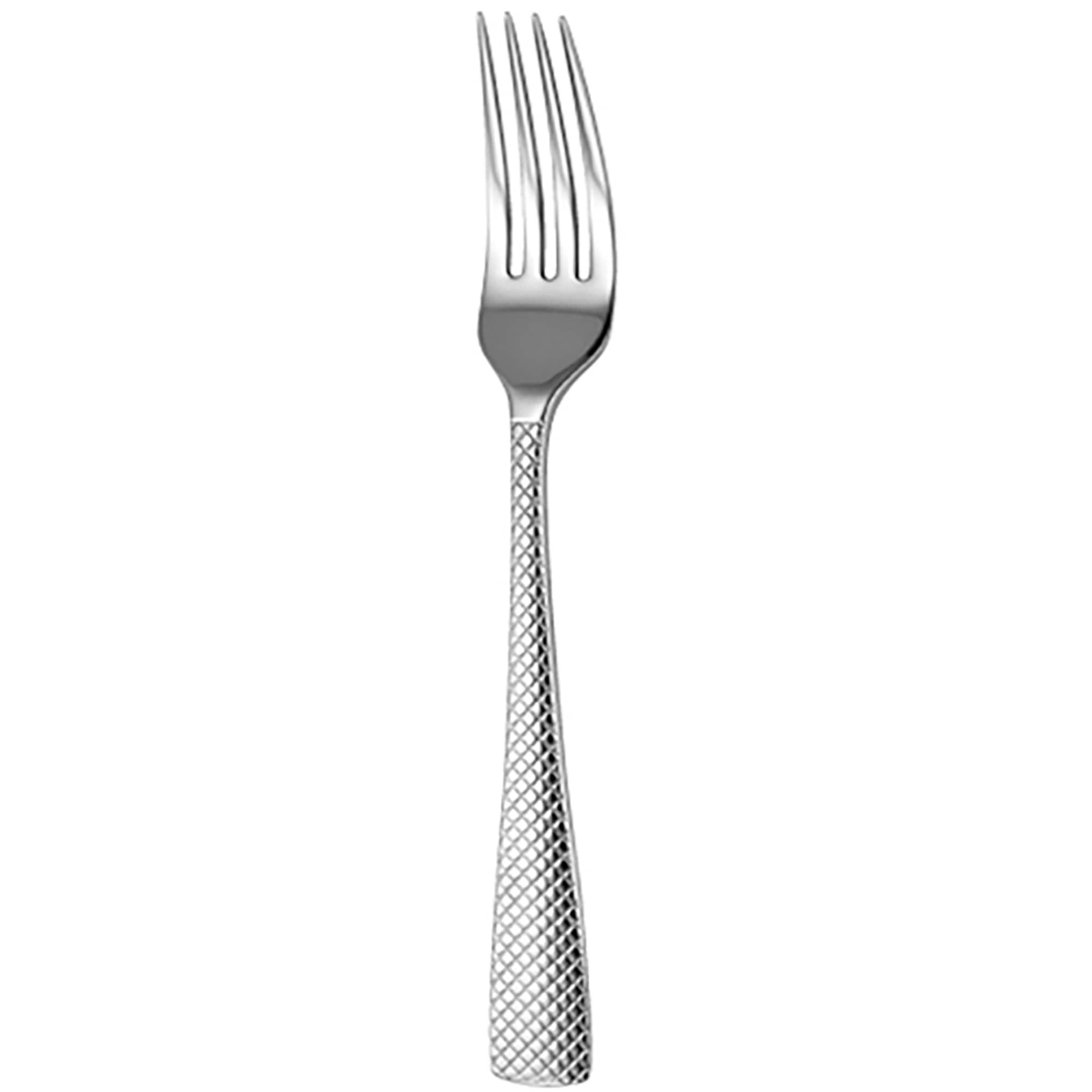 TWO SALAD FORKS-Oneida 18/10 Stainless Rope-edged handles FLUORISH 
