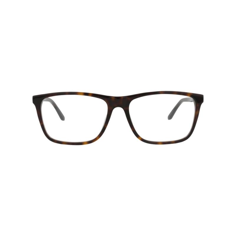 Alexander McQueen Square-Frame Acetate Optical Frames - Havana Gold Transparent - Multi