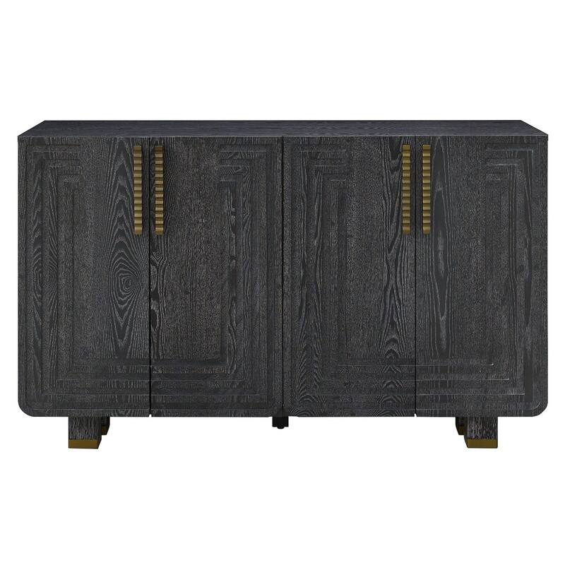 Retro 54" Vintage Sideboard with Adjustable Shelves for Versatile Storage Solutions
