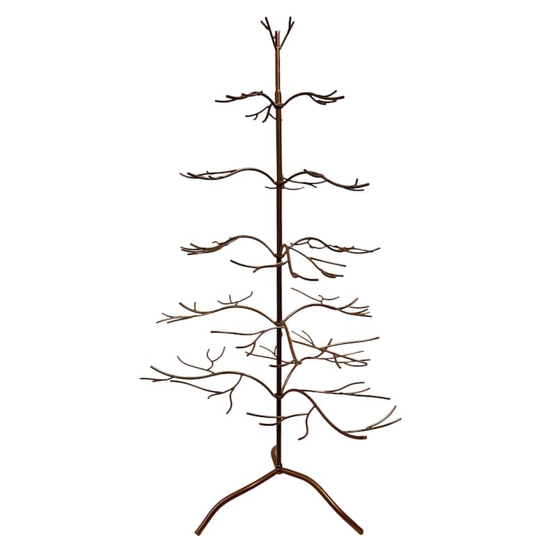 36 in. Metal Ornament Tree - 36" - Copper