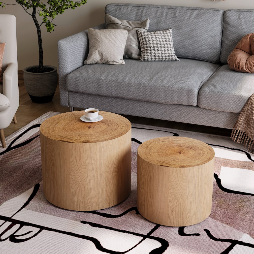 Nesting Coffee Table Set of 2