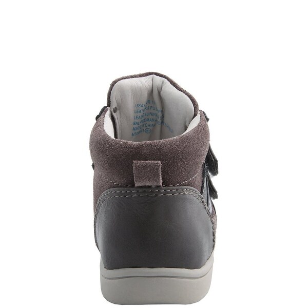 Kids Nina Boys Cairo Fabric Hight Top Buckle Fashion Sneaker