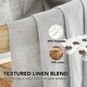 preview thumbnail 17 of 32, Deconovo Linen Sheer Curtains - Light Filtering Rod Pocket Drapes, 2 Panels