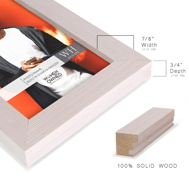 4 Piece Set Solid Wood Picture Frame