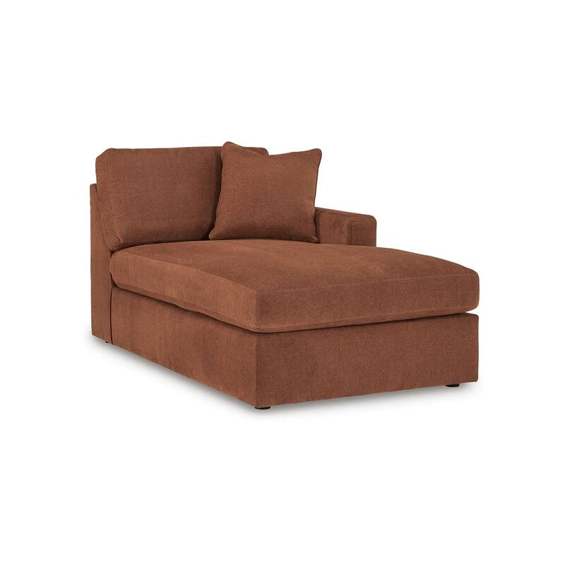 Signature Design by Ashley Modmax 4-Piece Sectional with Chaise and Audio Console - 126"W x 68"D x 36"H